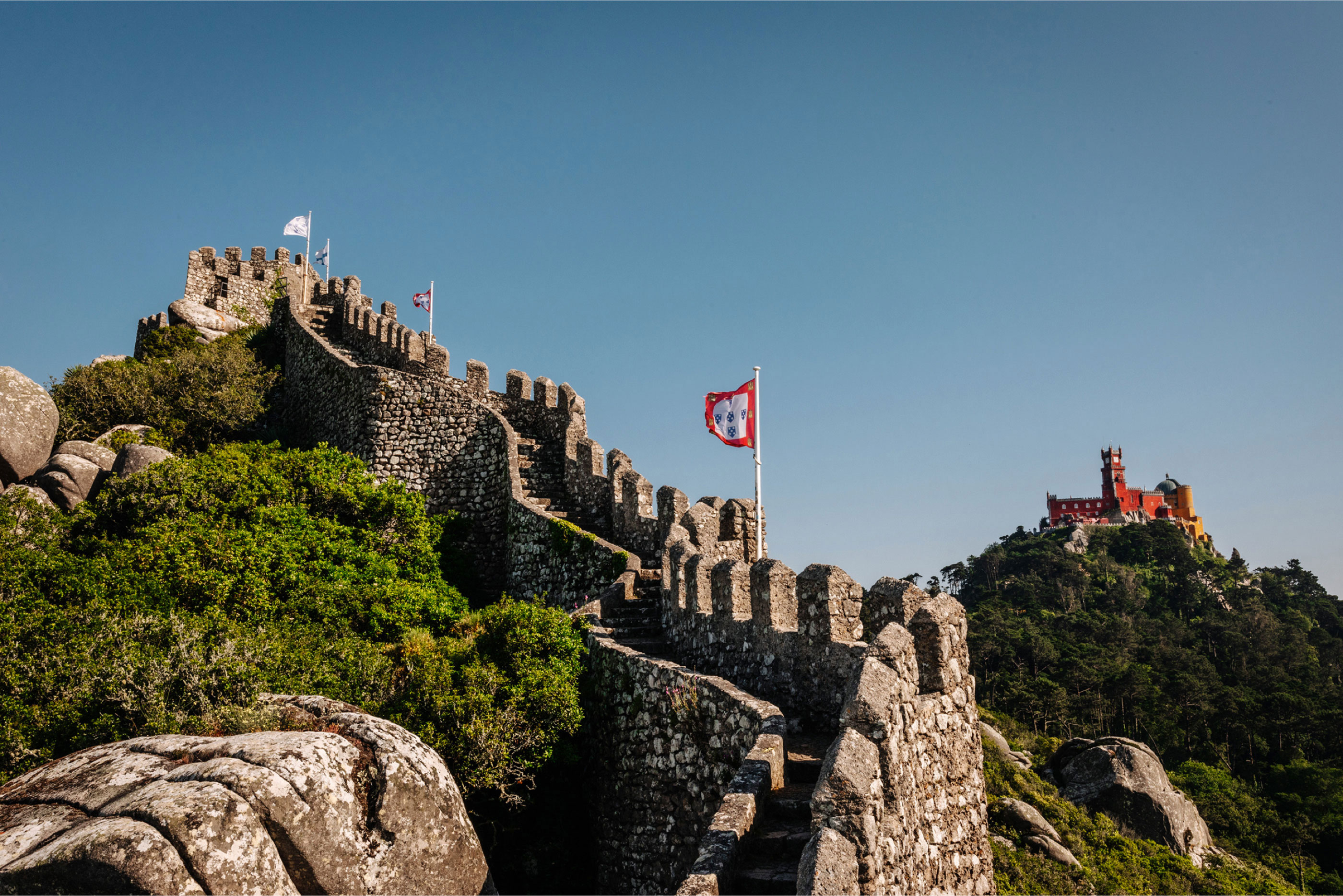 Parques De Sintra Castelo Dos Mouros