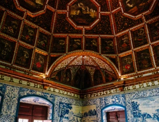 Parques De Sintra Palacio Nacional Sintra Sala Dos Brasoes 01