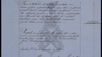 Recibo assinado por Raimundo José Pinto, 1856