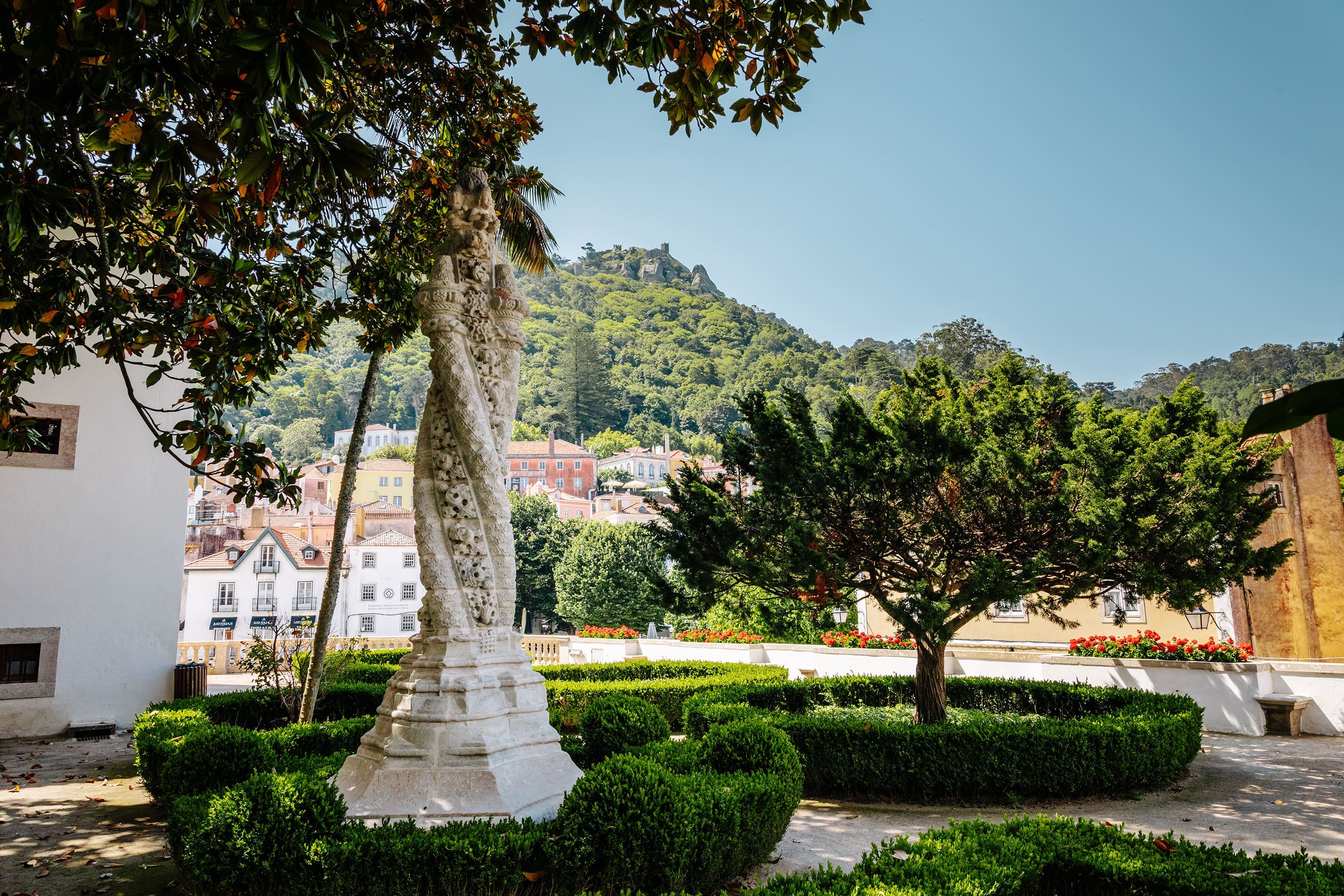 Parques De Sintra Palacio Nacional De Sintra Jardins