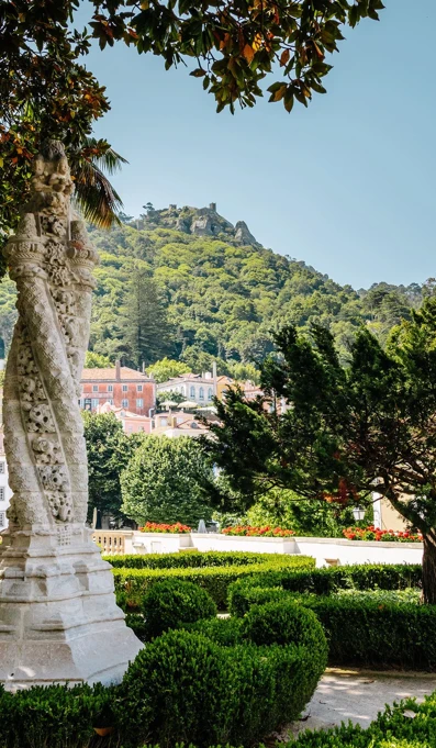 Parques De Sintra Palacio Nacional De Sintra Jardins