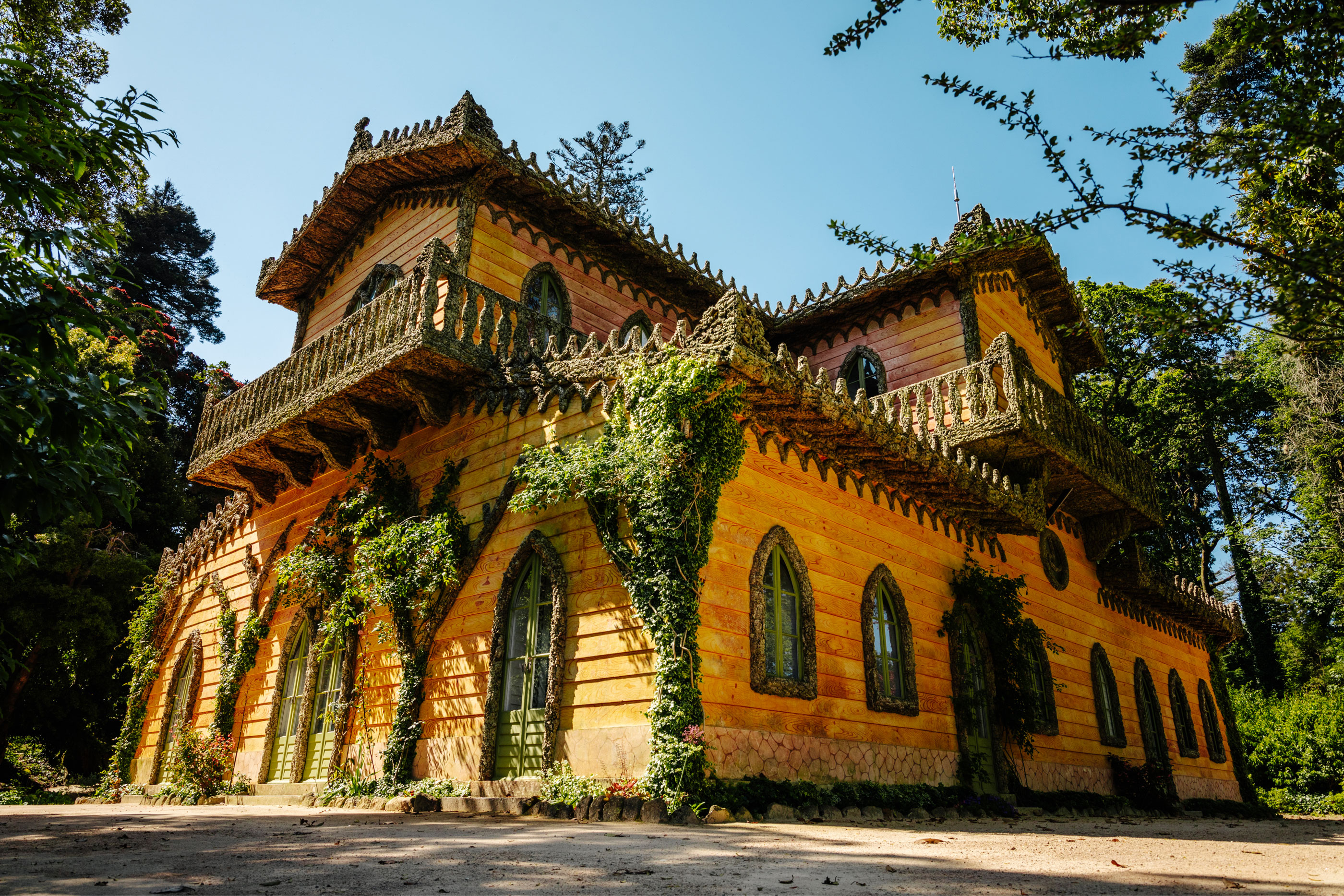 chalet e jardim da condessa d'edla