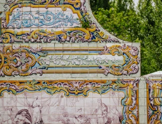 Parques De Sintra Palacio Nacional E Jardins De Queluz Canal Dos Azuleijos 01