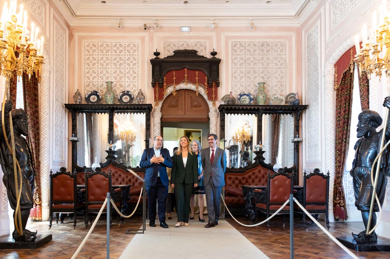 Visita Da Ministra Da Cultura, Juventude E Desporto Ao Palácio Da Pena (12)
