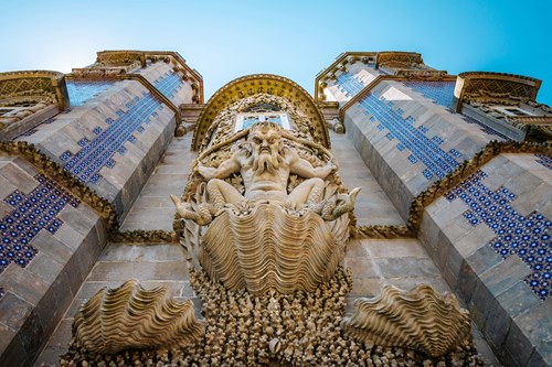 Parques De Sintra Parque E Palacio Da Pena Terraco Tritao