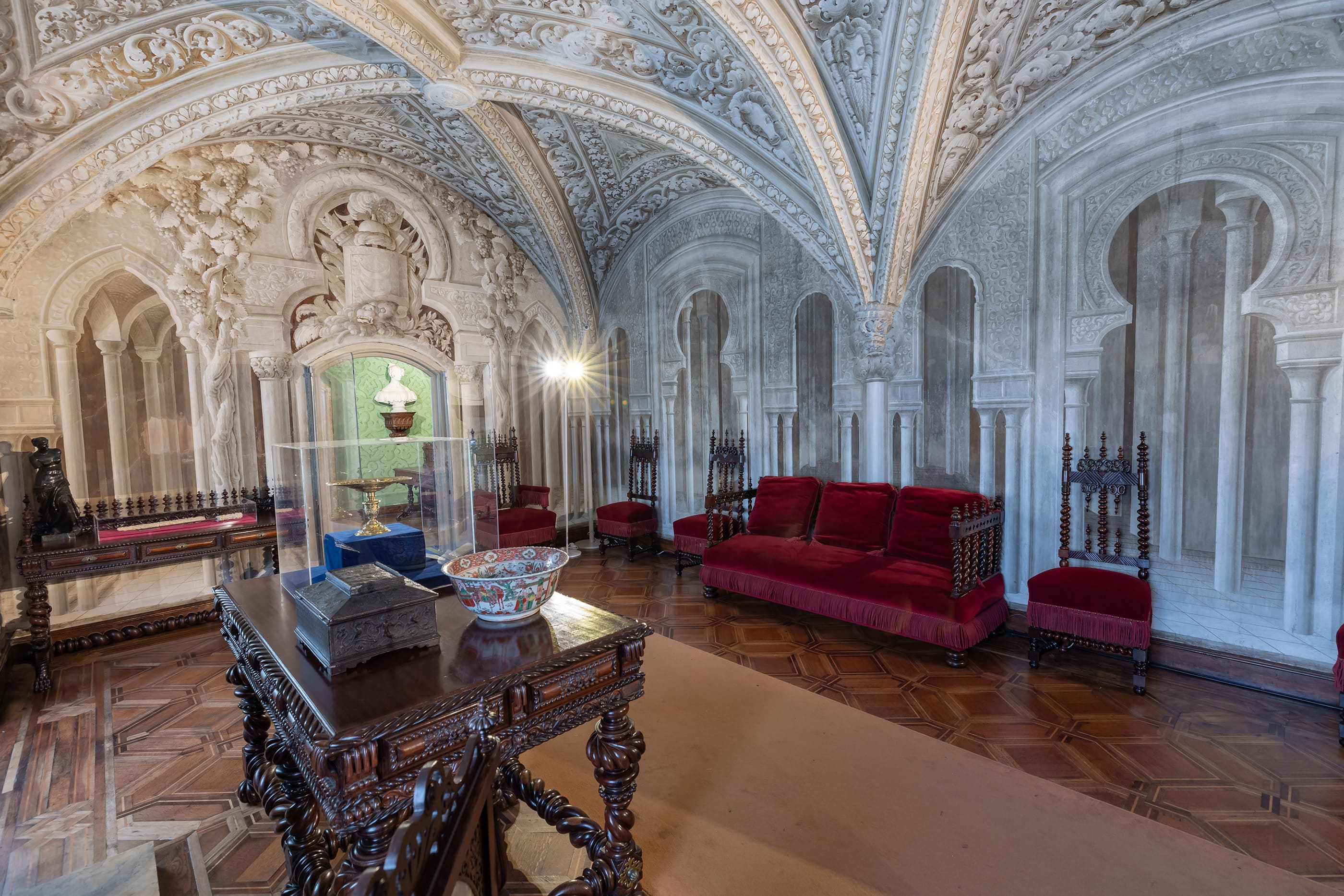 Sala de Jantar e Copa - Recantos do Palácio Nacional da Pena em Sintra