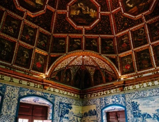 Parques De Sintra Palacio Nacional Sintra Sala Dos Brasoes 01