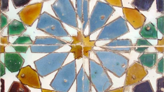 Sala Da Coroa, Azulejos De Corda Seca (1)