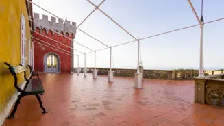 Parques De Sintra Parque E Palacio Da Pena Terraco Da Rainha 01