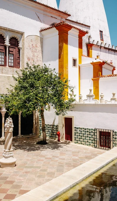 Parques De Sintra Palacio Nacional De Sintra Patio Central