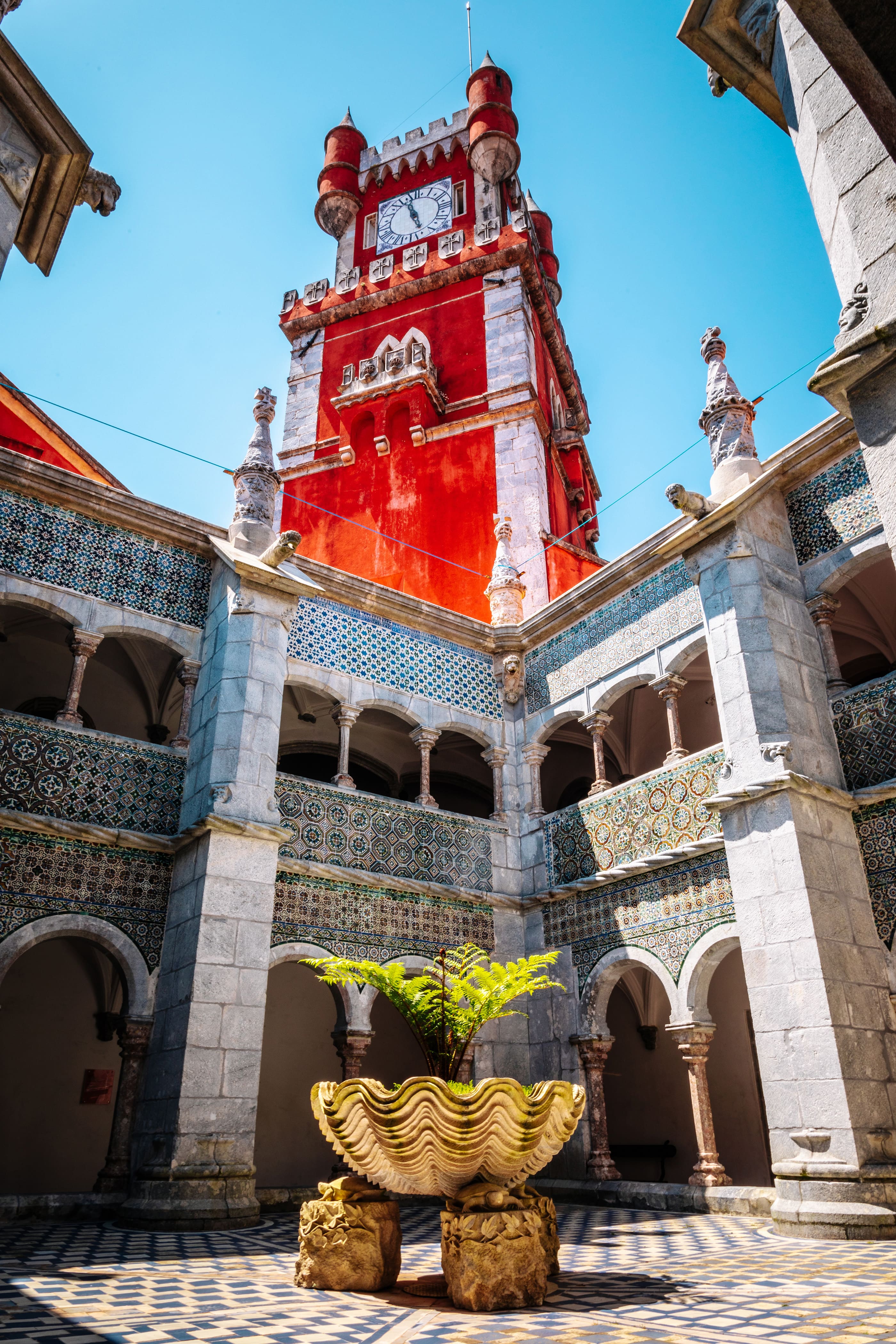Parques De Sintra Parque E Palacio Da Pena Claustro Manuelino