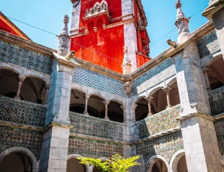 Parques De Sintra Parque E Palacio Da Pena Claustro Manuelino