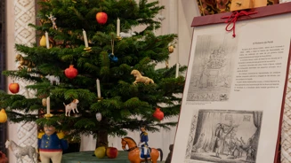 A Árvore de Natal de D. Fernando II no Salão Nobre do Palácio Nacional da Pena, dezembro de 2019