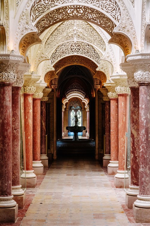 Parques De Sintra Parque E Palacio De Monserrate Galeria Central