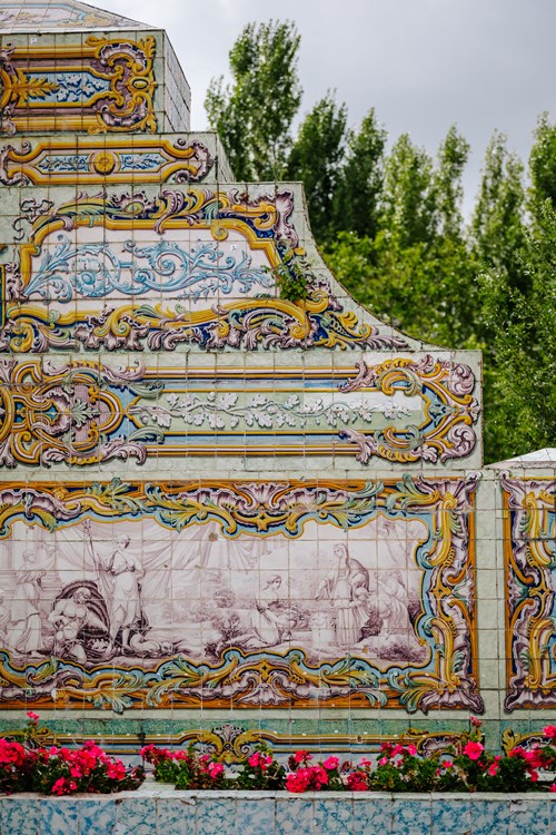 Parques De Sintra Palacio Nacional E Jardins De Queluz Canal Dos Azuleijos 01